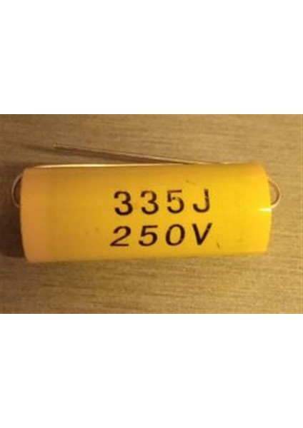 3.3/250V Araç Hoparlörü Için Tiz Ayırma Kondansatörü