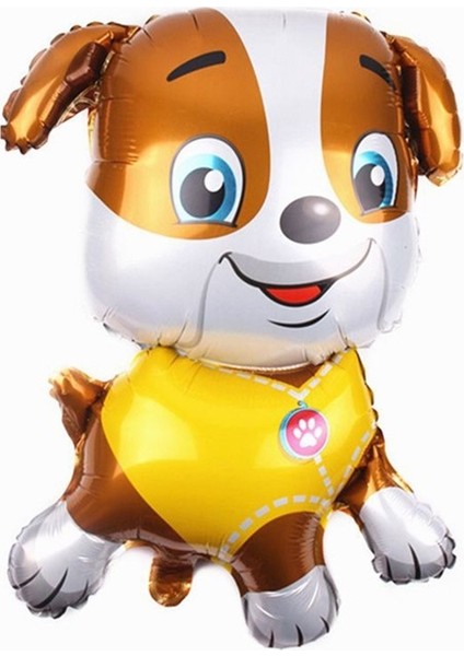Paw Patrol Iş Araçları Inşaat Işçisi Köpek Rubble 4 Yaş Balon Set Pav Petrol Konsept Doğum Günü Set fiyatları