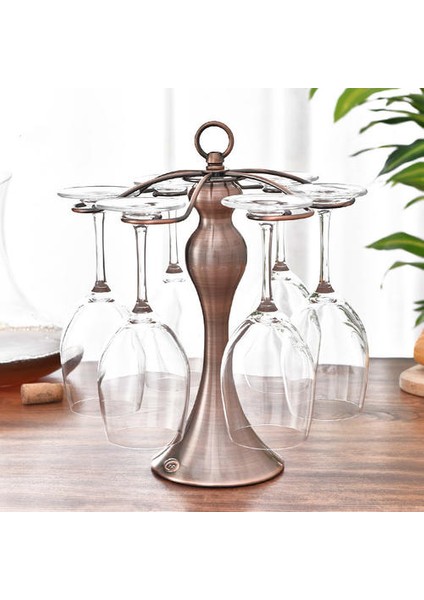 Yaratıcı Güzellik Ince Bel Kupası Tutucu Asmak 6 Adet Goblet Şarap Rafı Metal Dayanıklı Bar Chateau Şarap Aksesuarları Depolama Araçları | (Yurt Dışından) fiyatları