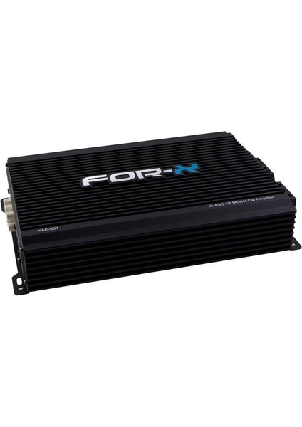 XAE-604 4 Kanal Max 2500 Watt Bass Kontrollü Oto Amfi( 280X200X58MM)