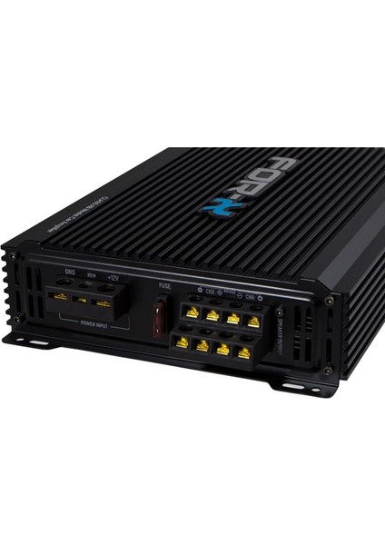 XAE-604 4 Kanal Max 2500 Watt Bass Kontrollü Oto Amfi( 280X200X58MM) modelleri