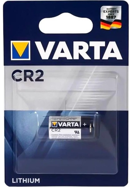 Cr2 3 Volt Lityum Pil Tekli