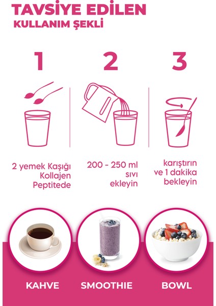 Collagen Peptides - 500g modelleri