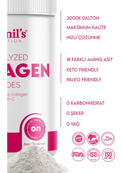 Collagen Peptides - 500g fırsatları