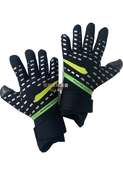 Kaleci Eldiveni Futbol Eldivenleri Antrenman Bilek Bandajlı (Yurt Dışından)