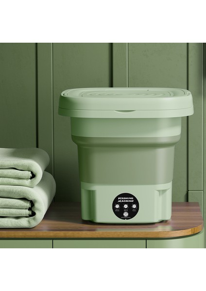 8l Taşınabilir Katlanabilir Mini Çamaşır Makinesi (Yurt Dışından)