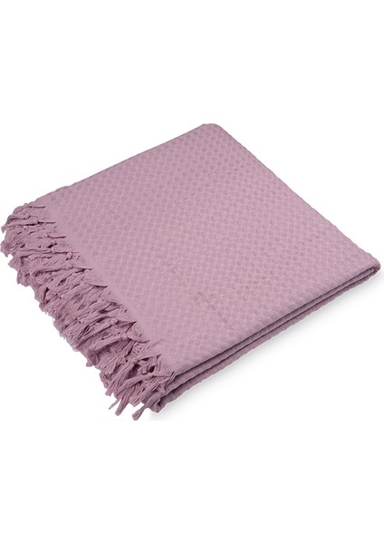 Waffle Tek Pike Lila Çift Kişilik
