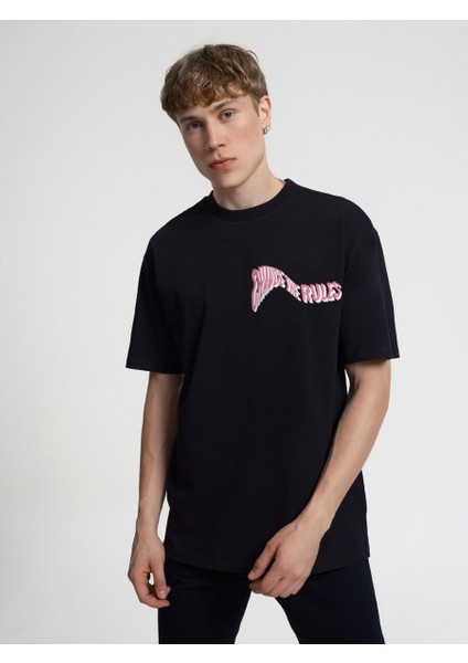 Oversize Fit Erkek Tshirt K.kol