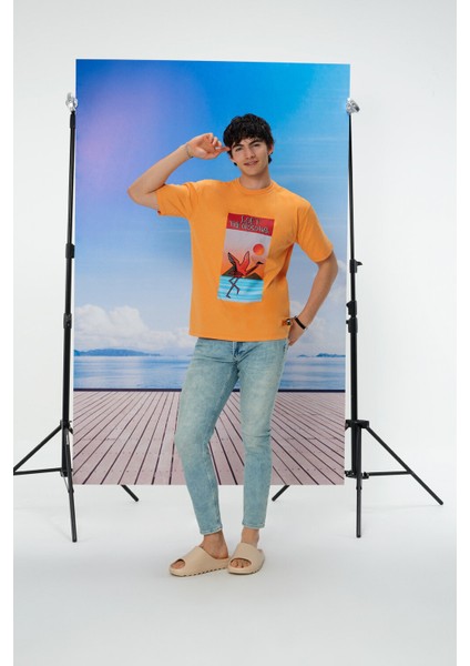 Loose Fit Erkek Tshirt K.kol fırsatları