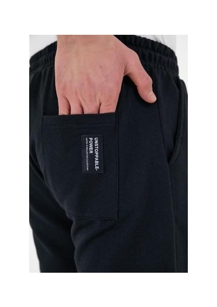 Çok Renkli 4'lü Erkek Eşofman Altı Etiketli Arka ve Yan Cepli Regular Fit Lastik Paça