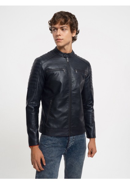 Regular Fit Erkek Mont Pu