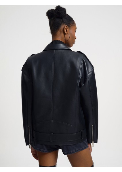 Oversize Kadın Mont Pu modelleri