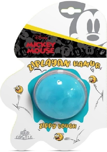 Zıplayan Hamur 30 G Turkuaz-Disney Mickey Mouse Zdb-36