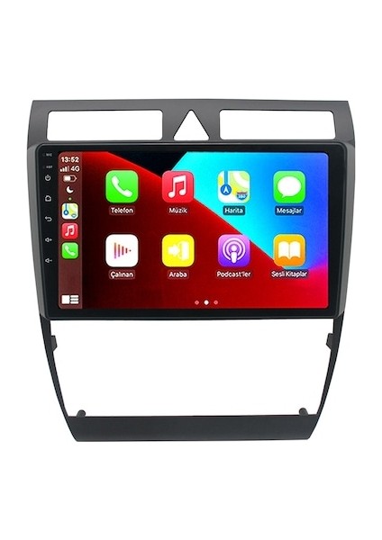 Audi A6 (1997-2003) Android 6gb Ram 128GB Rom 8 Çekirdek Carplay Multimedya