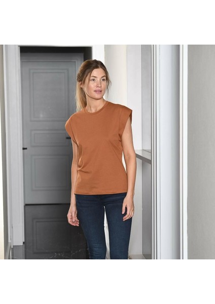 Türen Kadın Vatka Görünümlü T-Shirt