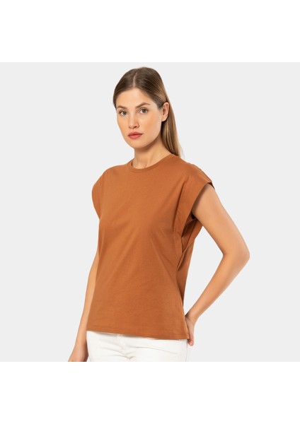Türen Kadın Vatka Görünümlü T-Shirt modelleri