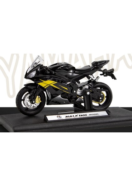 1:18 Yamaha R6 Alaşım Motosiklet Modeli (Yurt Dışından)