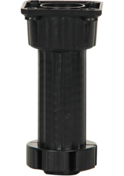 Plastik Ayarlı Baza Ayağı 10-15 cm Siyah