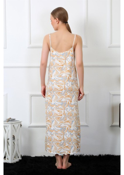 Kadın Ip Askılı Uzun Gecelik 825 fırsatları