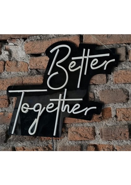 Better Together Neon Ledli Duvar Aydınlatması