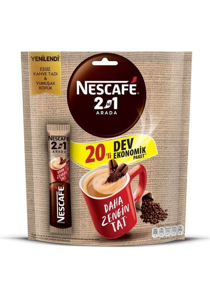 2 Si 1 Arada 20'li Paket