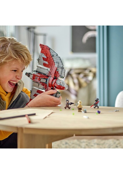 LEGO® Star Wars ™Ahsoka Tano'nun T-6 Jedi Mekiği 75362 - 9 Yaş ve Üzeri Star Wars Hayranı Çocuklar için Yaratıcı Oyuncak Yapım Seti (601 Parça)