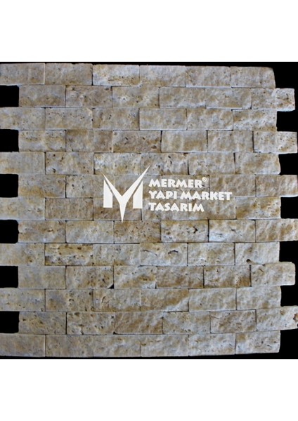 Klasik Traverten Patlatma Mozaik