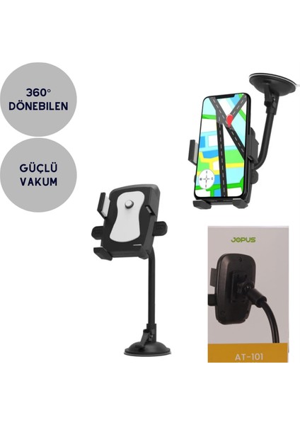 Mobilworld Jopus JO-AT101 Araç Içi Vantuzlu Telefon Tutucu Siyah fiyatları
