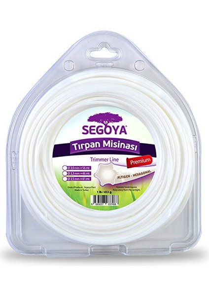 Beyaz Tirpan Misinasi Premium 3,3 mm 46M