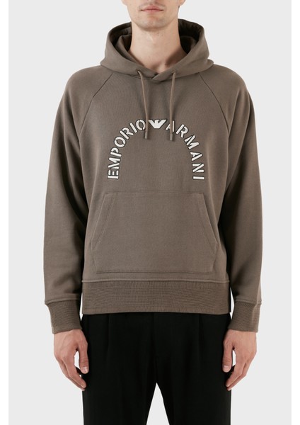 Nakış Işlemeli Logolu Kapüşonlu Cepli Regular Fit Pamuklu Sweat Erkek Sweat 6R1ME9 1jwpz 04A8