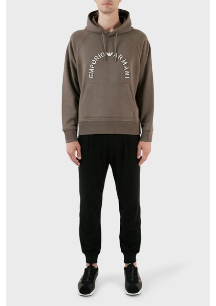 Nakış Işlemeli Logolu Kapüşonlu Cepli Regular Fit Pamuklu Sweat Erkek Sweat 6R1ME9 1jwpz 04A8