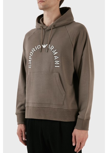 Nakış Işlemeli Logolu Kapüşonlu Cepli Regular Fit Pamuklu Sweat Erkek Sweat 6R1ME9 1jwpz 04A8