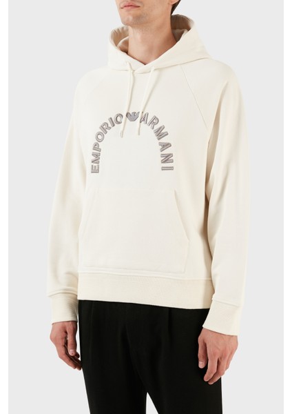 Nakış Işlemeli Logolu Kapüşonlu Cepli Regular Fit Pamuklu Sweat Erkek Sweat 6R1ME9 1jwpz 01L2 modelleri