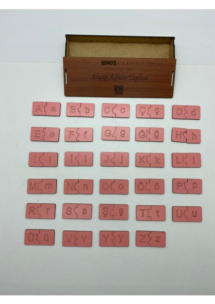 Ahşap Alfabe Yapboz Büyük ve Küçük Harfler fiyatları