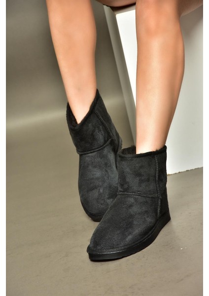 R612026502 Siyah Süet Içi Tüylü Kadın Bot fırsatları