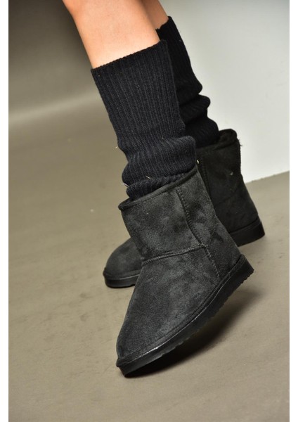 R612026502 Siyah Süet Içi Tüylü Kadın Bot indirimleri