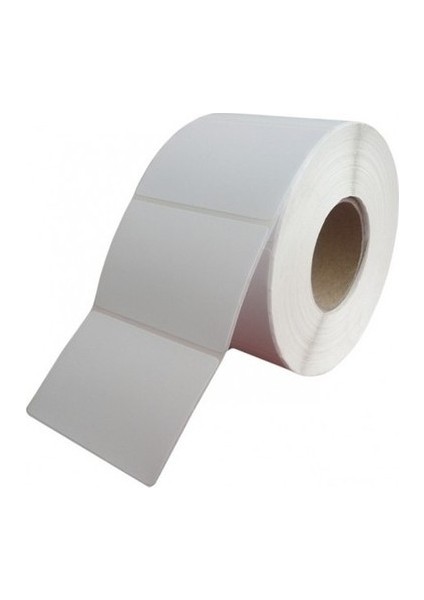 80X50 Mm. Kuşe Etiket, 10BİN Adet 1. Kalite 10 Rulo | Kırtaziye Farkıyla