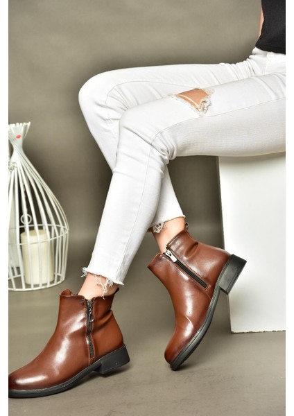 R374050409 Taba Alçak Tabanlı Kadın Bot fırsatları