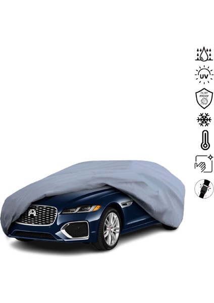 Jaguar Xf Araba Brandası Miflonlu Su Geçirmez 4 Mevsim Araba Brandası