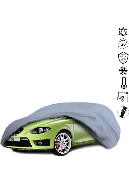 Seat Leon 2 1p (2005-2012) Araba Brandası Miflonlu Su Geçirmez 4 Mevsim Araba Brandası