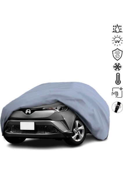 Toyota C-Hr Araba Brandası Miflonlu Su Geçirmez 4 Mevsim Araba Brandası