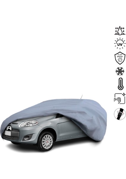 Fiat Palio 178 Hacthback (1996-2002) Araba Brandası Miflonlu Su Geçirmez 4 Mevsim Araba Brandası