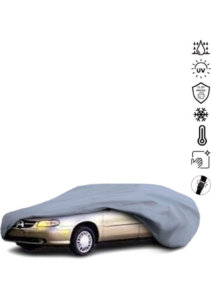 Chevrolet Malibu 5 (1997-2003) Araba Brandası Miflonlu Su Geçirmez 4 Mevsim Araba Brandası