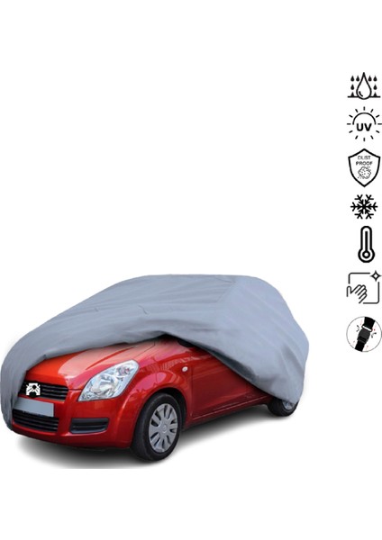 Suzuki Splash (2008-2012) Araba Brandası Miflonlu Su Geçirmez 4 Mevsim Araba Brandası