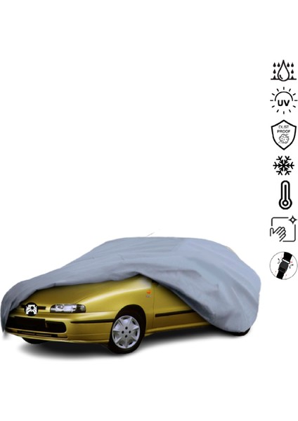Fiat Bravo 182 (1995-2002) Araba Brandası Miflonlu Su Geçirmez 4 Mevsim Araba Brandası