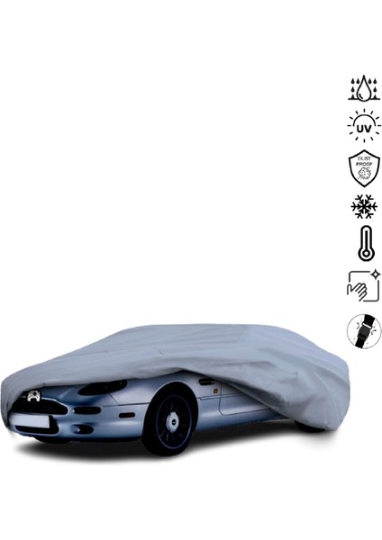 Aston Martin Db7 Coupe 1994-1999 Araba Brandası Miflonlu Su Geçirmez 4 Mevsim Araba Brandası