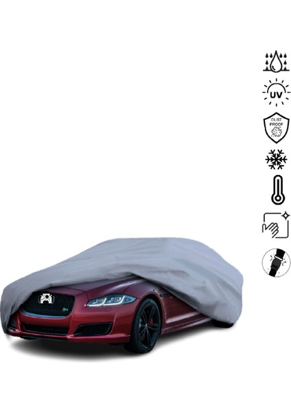 Jaguar Xj Long X351 (2015-2019) Araba Brandası Miflonlu Su Geçirmez 4 Mevsim Araba Brandası