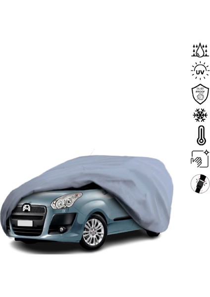 Fiat Doblo 2 (2009-2015) Araba Brandası Miflonlu Su Geçirmez 4 Mevsim Araba Brandası
