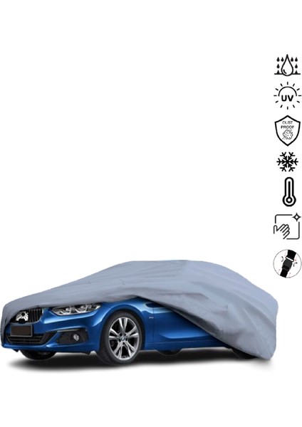 Bmw 1 Serisi F52 Sedan (2017-) Araba Brandası Miflonlu Su Geçirmez 4 Mevsim Araba Brandası