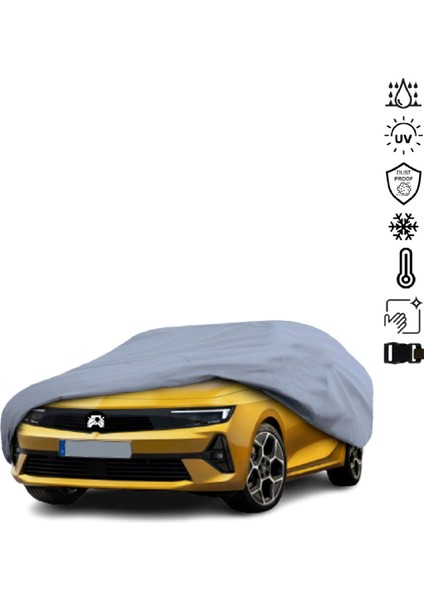 Opel Astra L Sport Tourer (2022-) Araba Brandası Miflonlu Su Geçirmez 4 Mevsim Araba Brandası